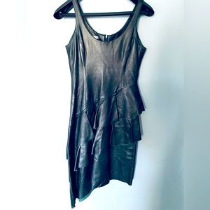 Vintage Empirio Armani asymmetrical layered dress